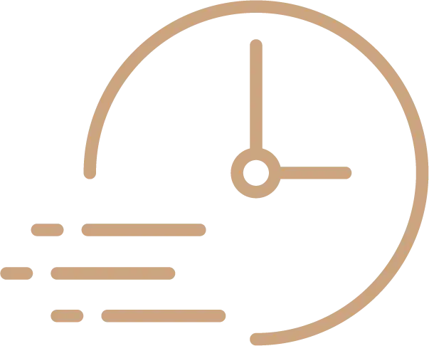 a clock with a speed in the middle | Reclaim Med Spa in St. Louis, MO